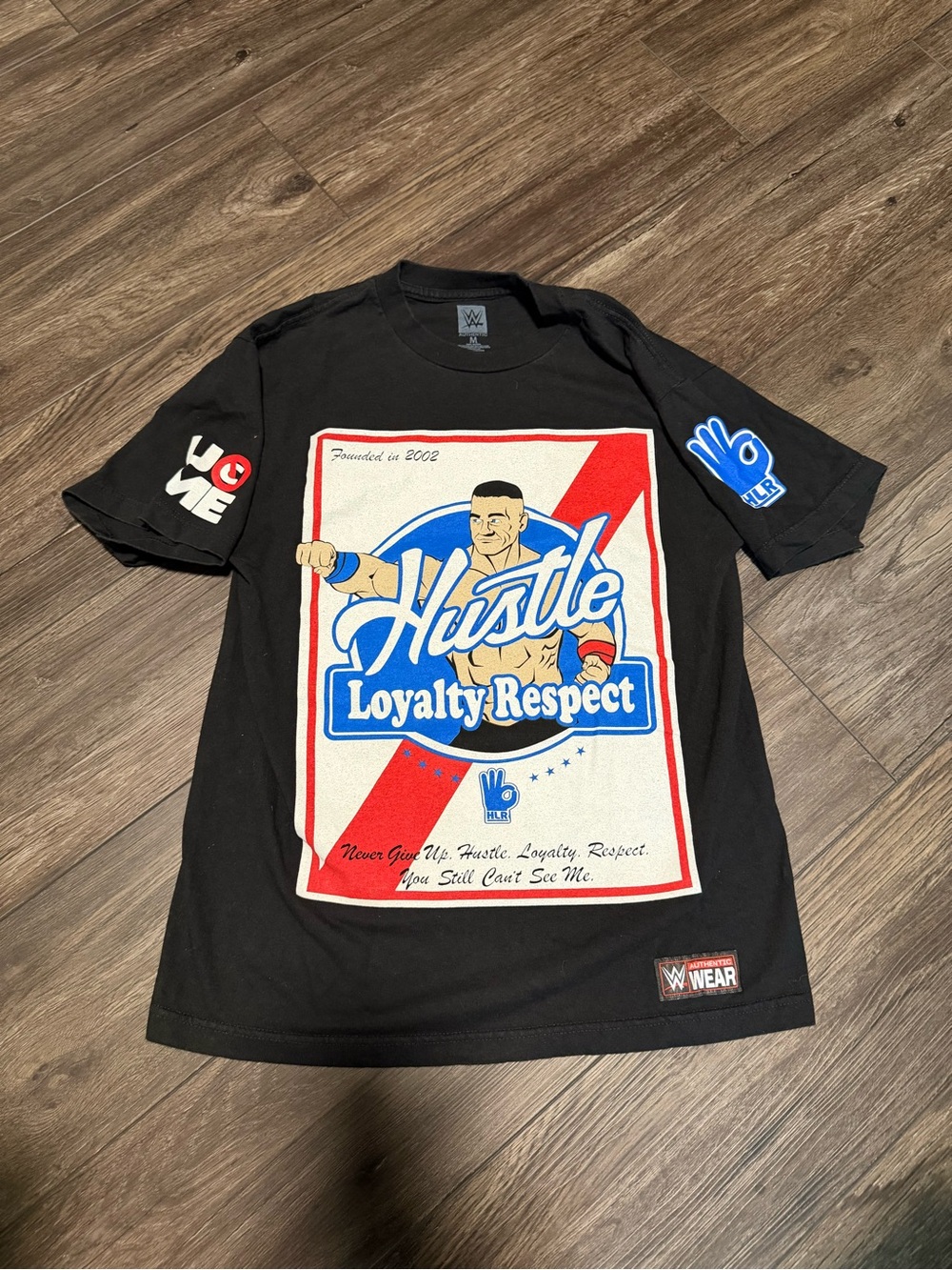 Vintage John Cena WWE Wrestling Tee Shirt Medium